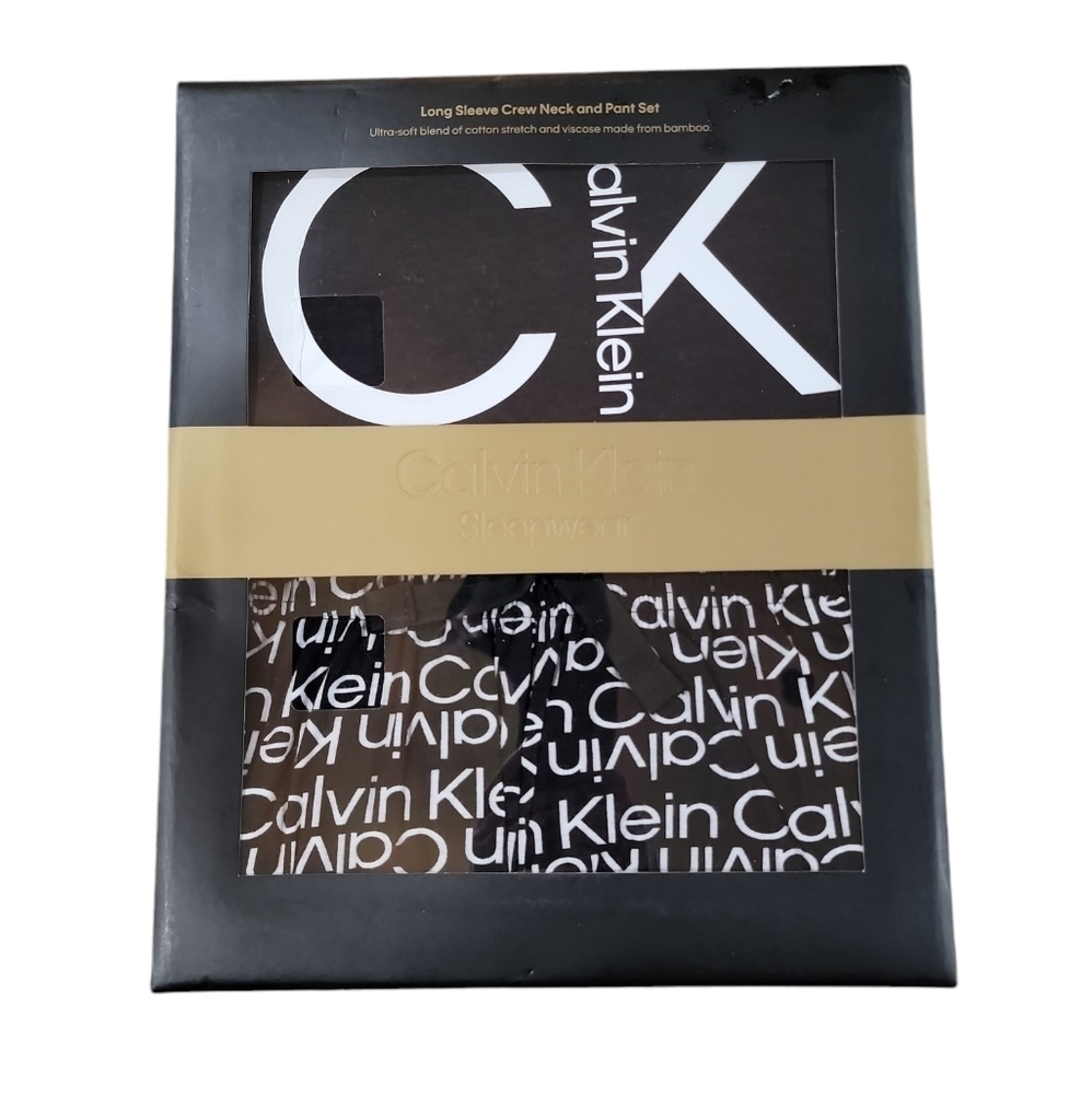 Calvin Klein Black and White Sleepwear Set